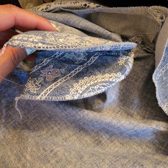 🌴Bundle 3 or more - 30% Disc🌴 NWOT Kathy Davis vintage lace collar blazer. - Picture 10 of 10